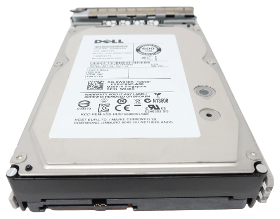 Dell 342-0120 - 600GB 15K SAS Drive Label Detail | Alo Tech Solutions