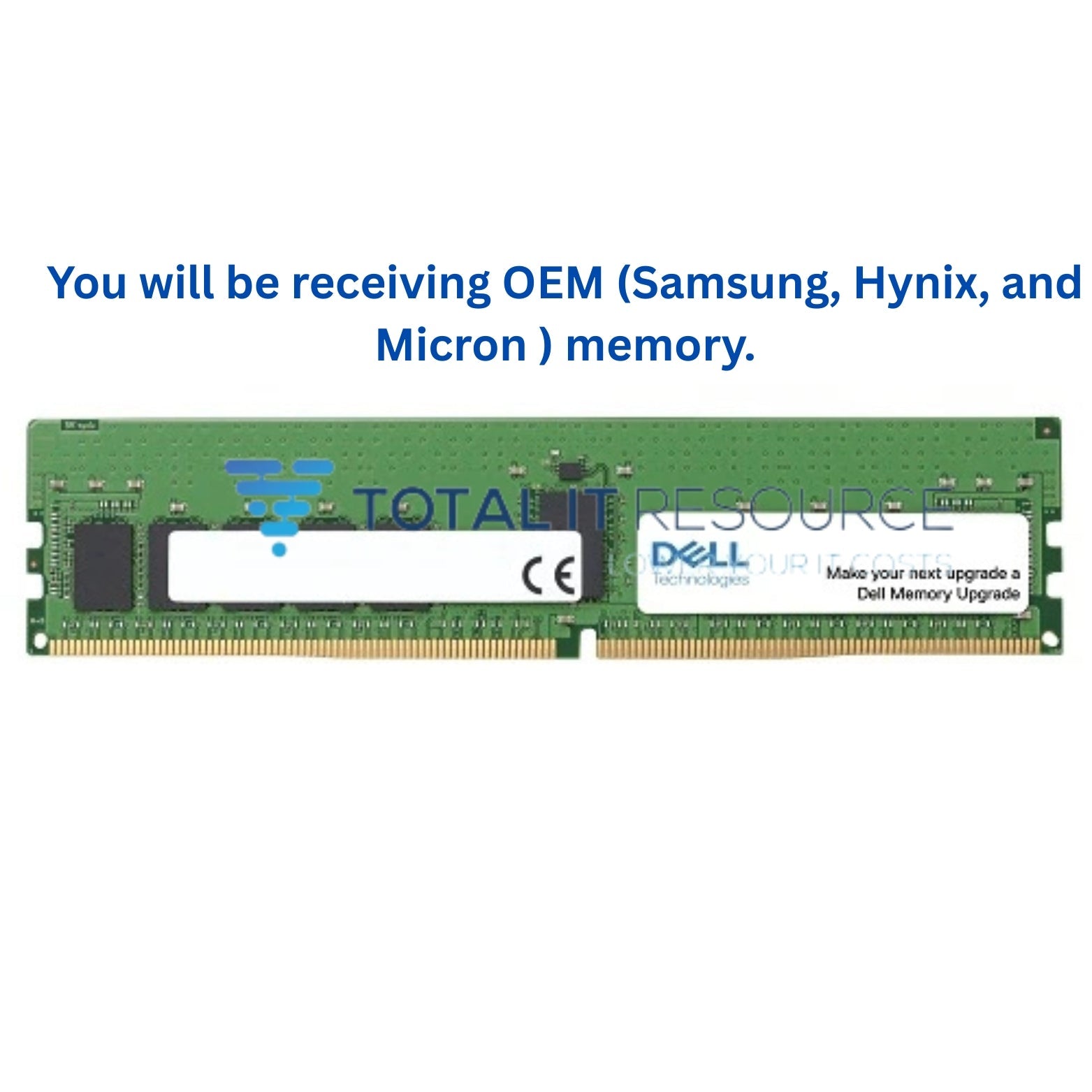 SNP58F8NC/64G AC888062 Dell Memory Upgrade - 64 GB - 2Rx4 DDR5 RDIMM 5600 MT/s (Not Compatible with 4800 MT/s DIMMs