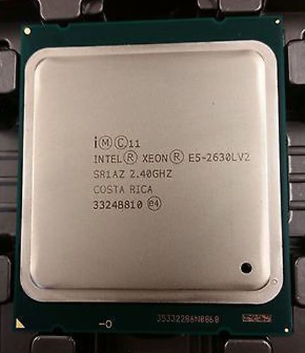 Intel Xeon E5-2630Lv2 Hexa-core (6 Core) 2.40 GHz Socket FCLGA2011 1.50 MB 15 MB Cache 22 nm 80W (SR1AZ) Server Processor