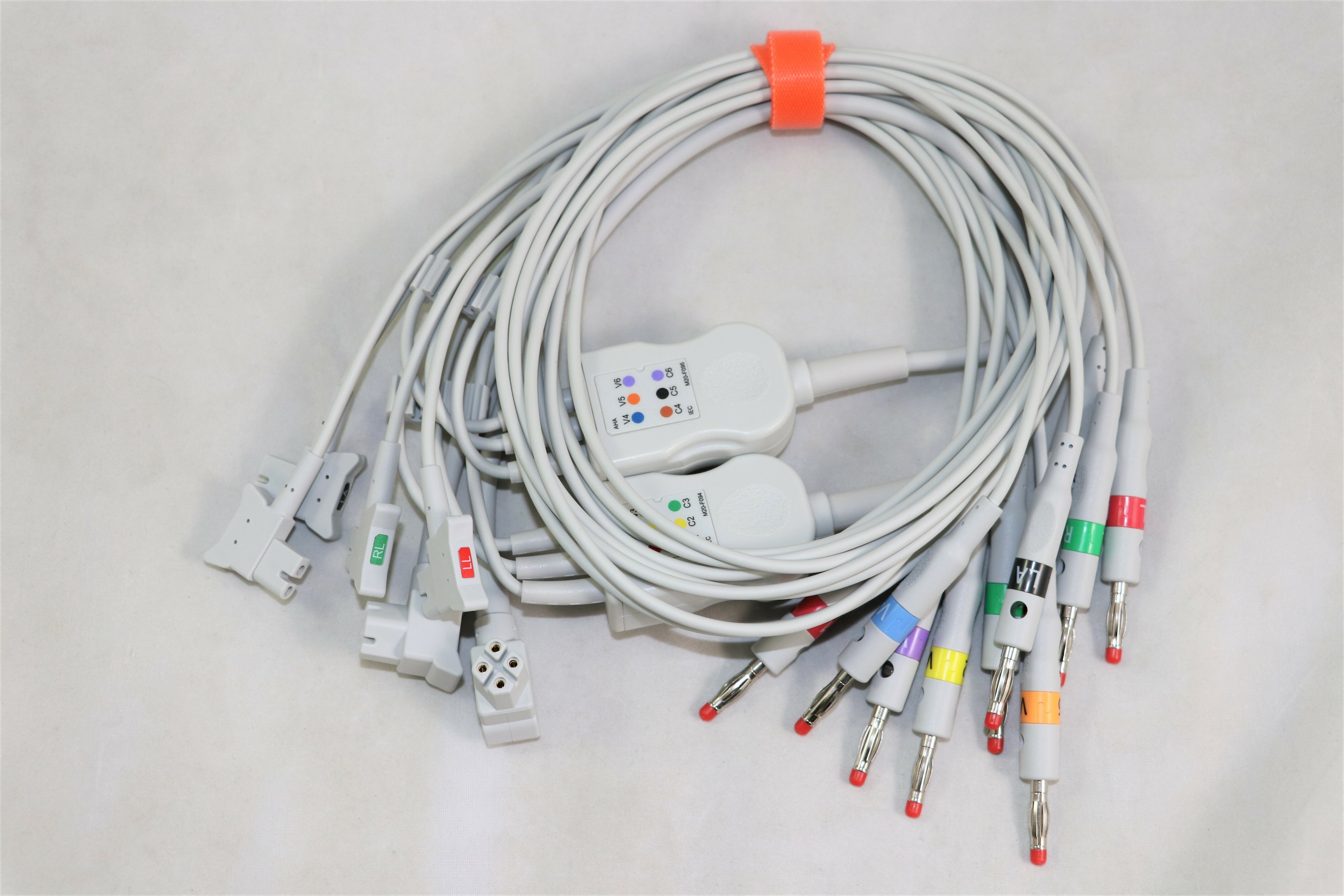 ECG Leadwires - 10 Lead, Banana End, AHA (989803151631