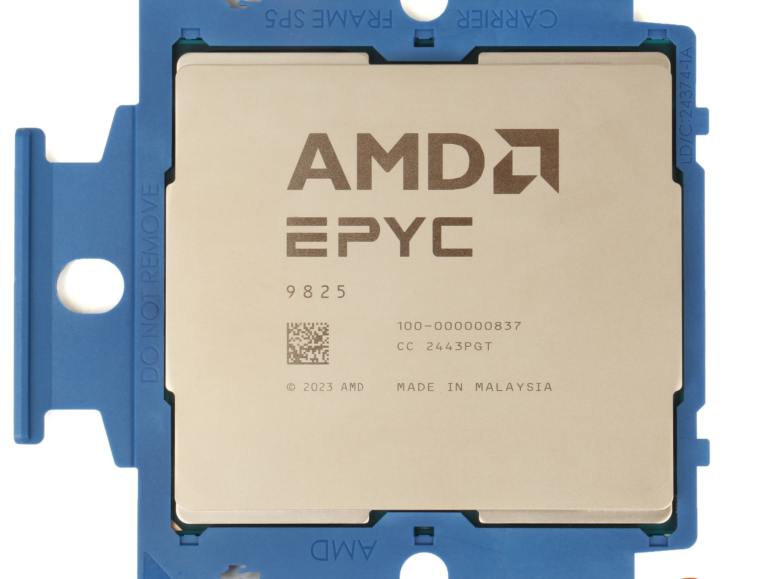 AMD EPYC 9825 5th Gen 9005 Series 144 Core Clock Speed: 2.2 Total Threads: 288 Socket SP5 L3 Cache 384MB Memory Zen 5c 100-000000837 Tray Pack Server Processor
