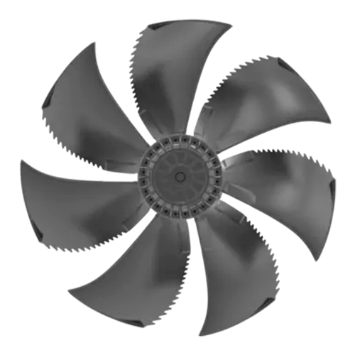 FE056-VDQ.4M.A7 ZIEHL-ABEGG Axial Fan | 400V 1.2kW | Dual-Speed with Thermal Protection