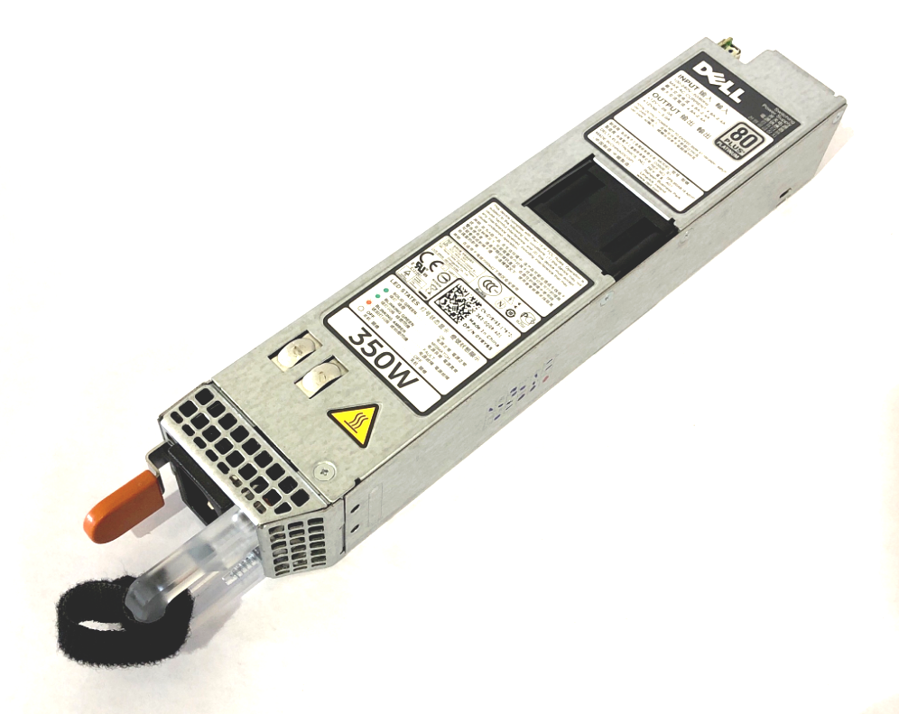 Dell 350W Redundant Power Supply for PowerEdge R320 R420 Server PN: Y8Y65 9WR03 P7GV4 (Certified Refurbished)