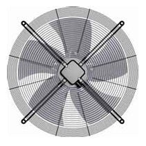 FL035-VDA.2C.A5L ZIEHL-ABEGG Axial Fan 0.1/0.07 kW 3~400V 0.21/0.12A 1370/1130rpm