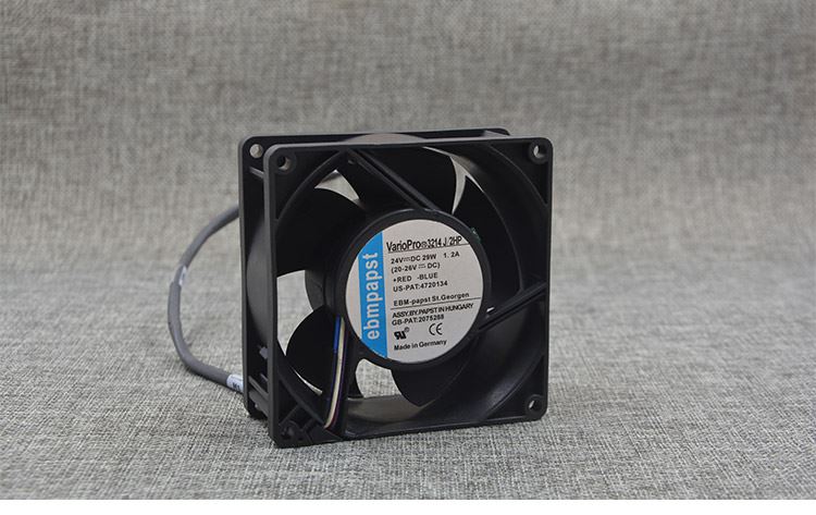 ebm-papst 3214J/2HP 92x92x38mm 24V DC 0.32A Axial Cooling Fan