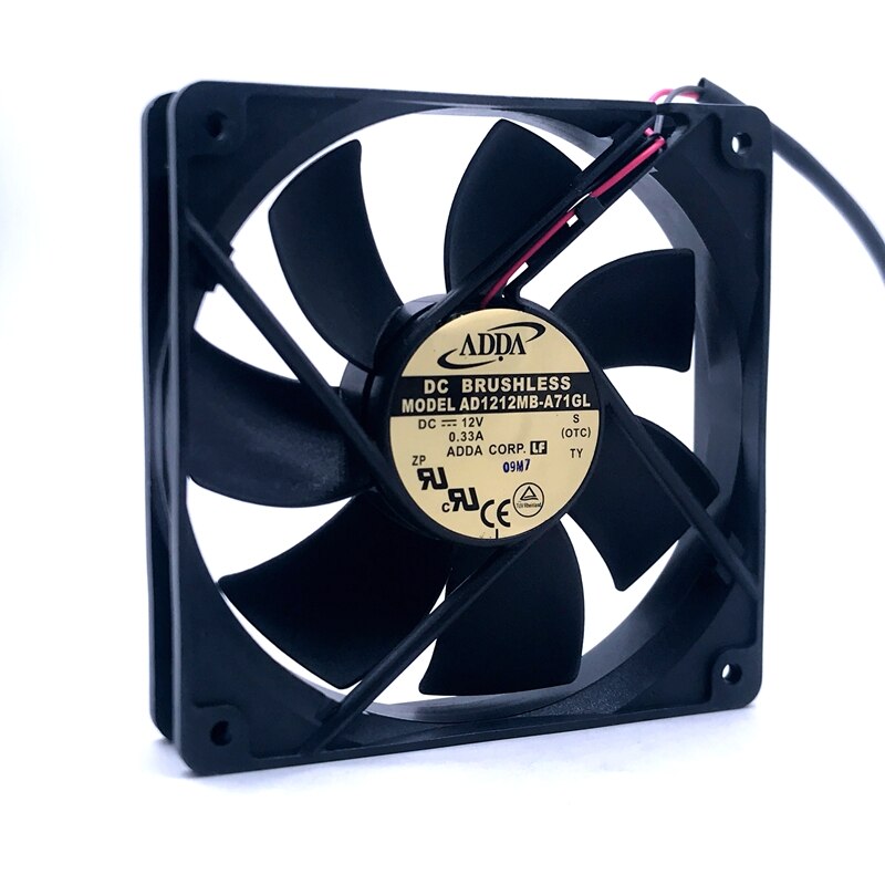 ADDA AD1212MB-A71GL 12V DC 0.33A Axial Cooling Fan