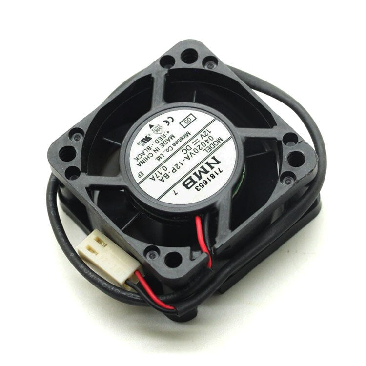 NMB 04020va-12p-ba 40x40x20mm 12V DC 0.17A Axial Cooling Fan