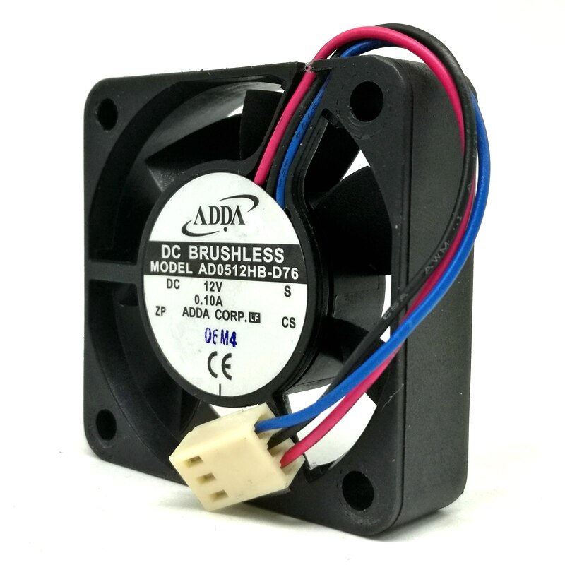 ADDA AD0512HB-D76 12V DC 0.10A Axial Cooling Fan