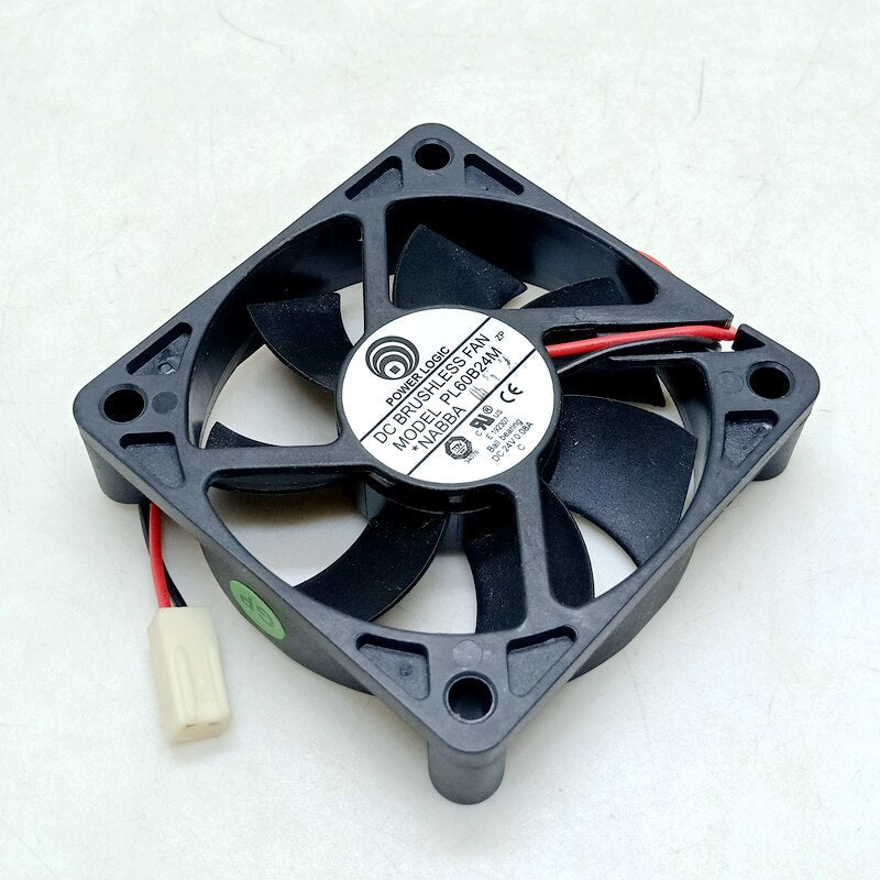PL60B24M 60x60x15mm 24V DC 0.08A Axial Cooling Fan