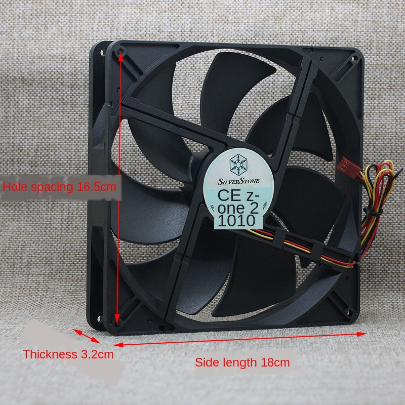 S1803212L-3M 80x80x32mm 12V DC 0.15A Axial Cooling Fan