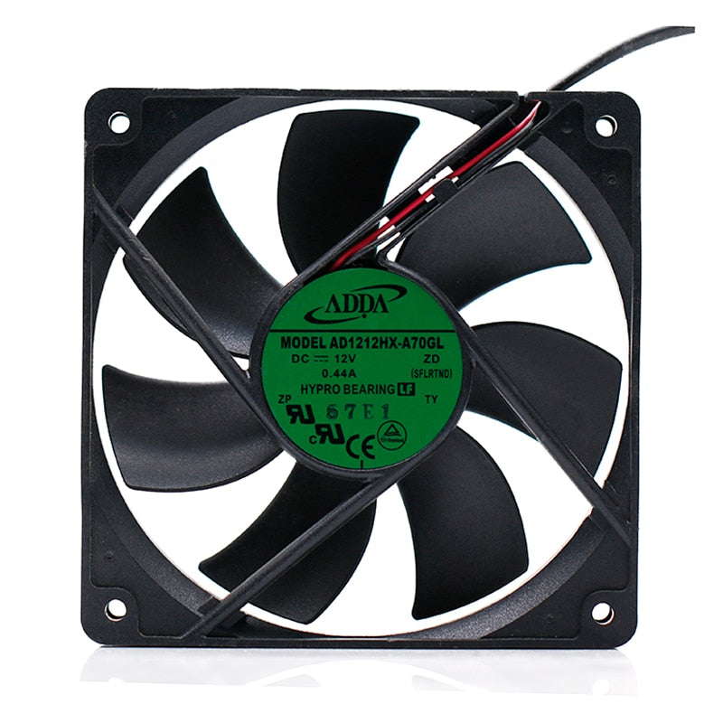 ADDA AD1212HX-A70GL 120x120x25mm 12V DC 0.44A Axial Cooling Fan