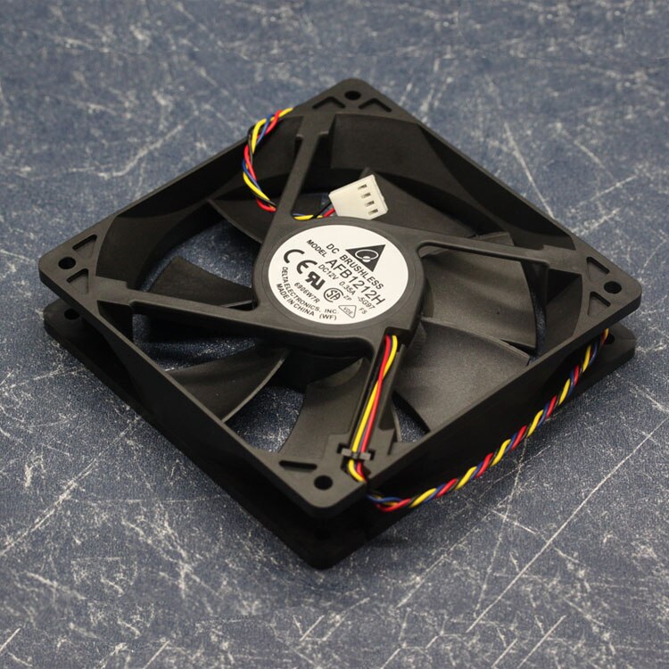 Delta AFB1212H 120x120x25mm 12V DC 0.35A Axial Cooling Fan