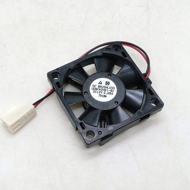 UDQFK2H01-QU 35x35x10mm 12V DC 0.08A Axial Cooling Fan