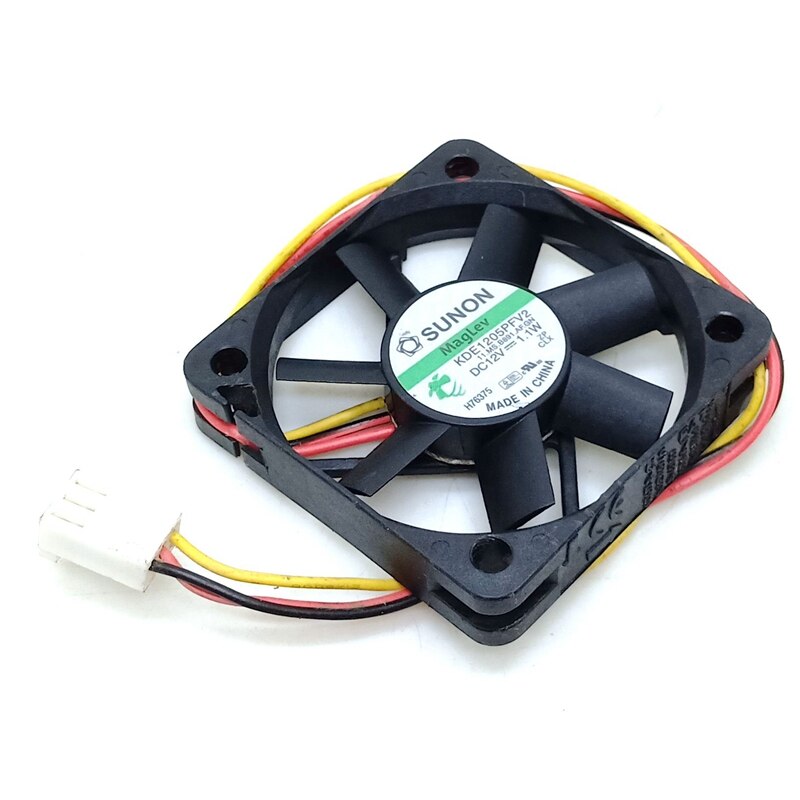 SUNON kde1205pfv2 50x50x10mm 12V DC Axial Cooling Fan