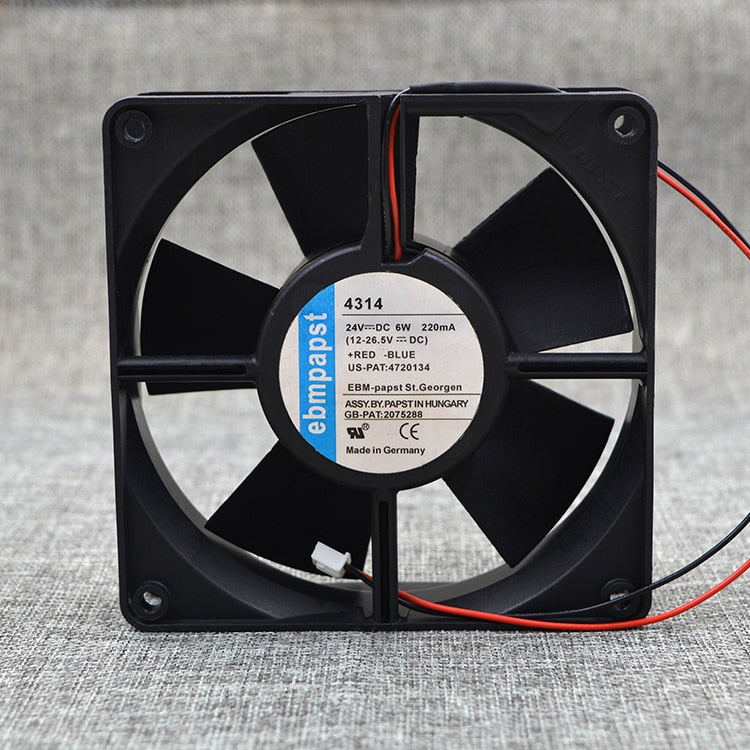 PAPST 12032 43x43x14mm 24V DC Axial Cooling Fan