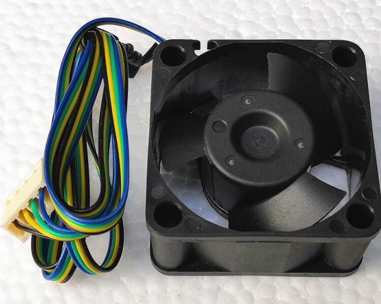 Everflow R124020bl 40x40x20mm 12V DC 0.13A 4-Wire Axial Cooling Fan