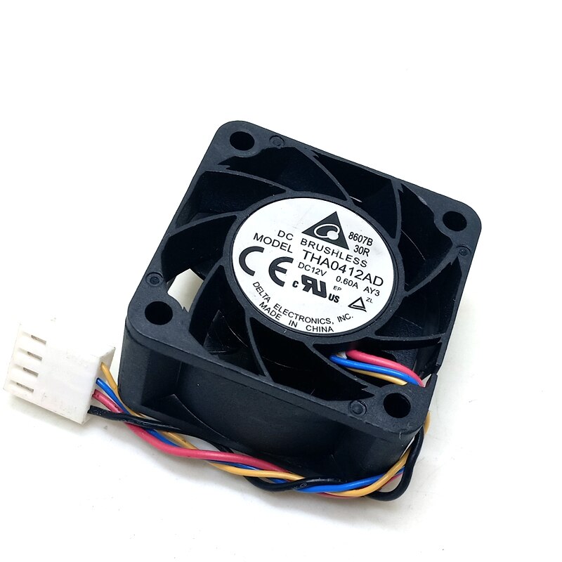 Delta THA0412AD 40x40x20mm 12V DC 0.60A Axial Cooling Fan