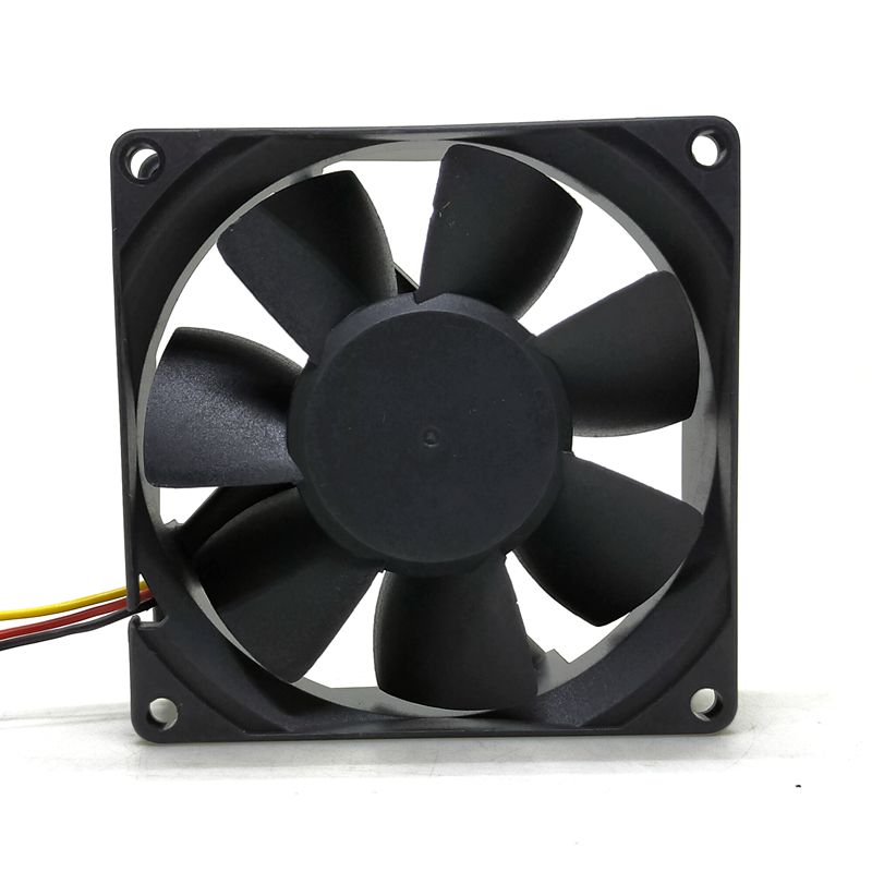 SUNON KDE1208PTV1 80x80x25mm 12V DC 3-Wire Axial Cooling Fan