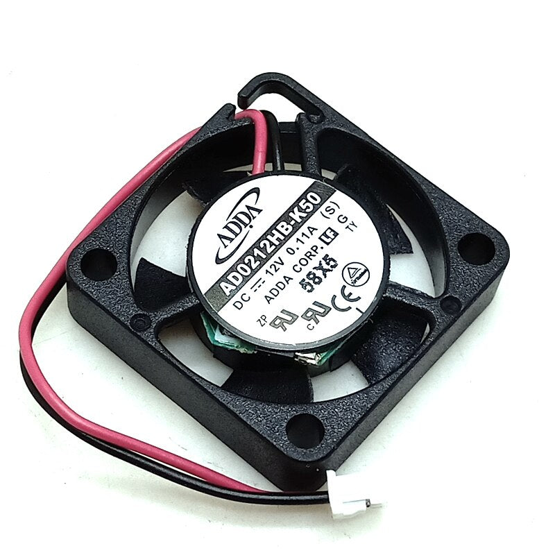 ADDA AD0212HB-K50 25x25x6mm 12V DC Axial Cooling Fan