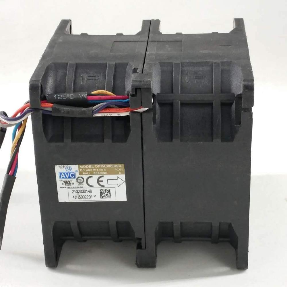 AVC DFPA0880B8U 48V DC Brushless Cooling Fan 1.56A