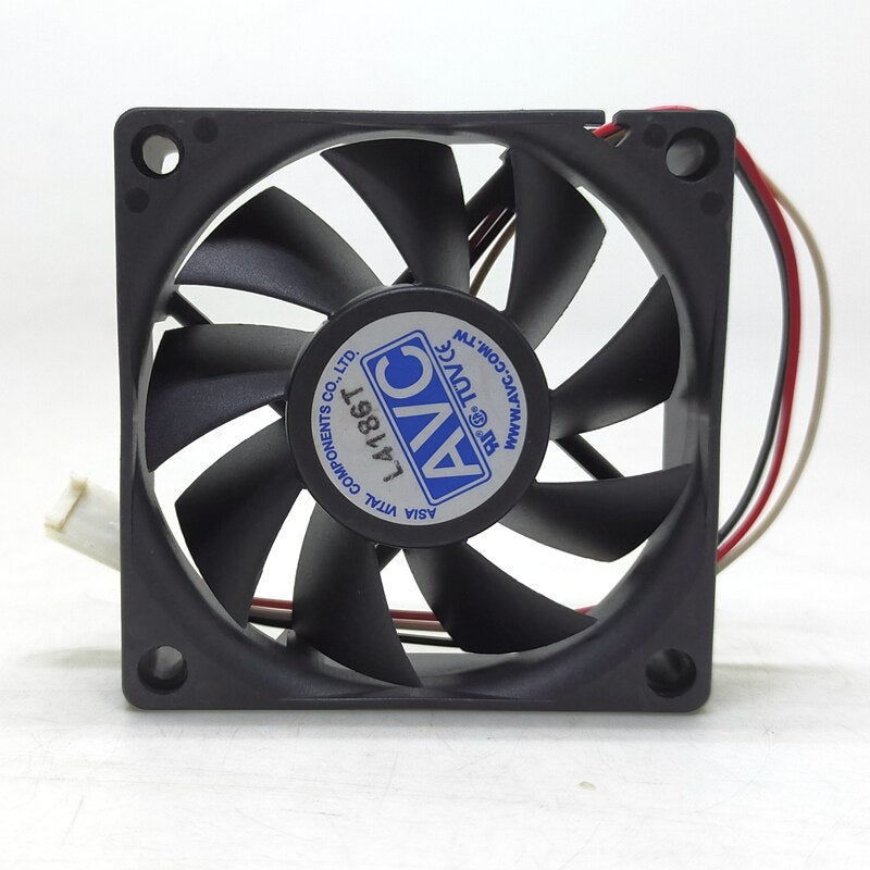 AVC Da07020b12l 70x70x20mm 12V DC Industrial Cooling Fan
