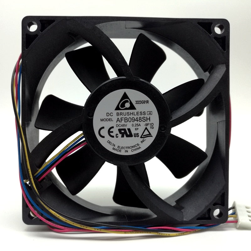 Delta AFB0948SH 92x92x25mm 48V DC Axial Cooling Fan