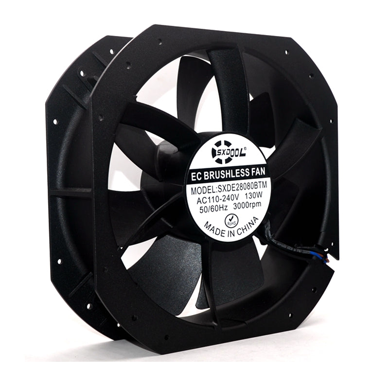 EV Charging Station Ventilation Fan 280mm Class AC 115/230V
