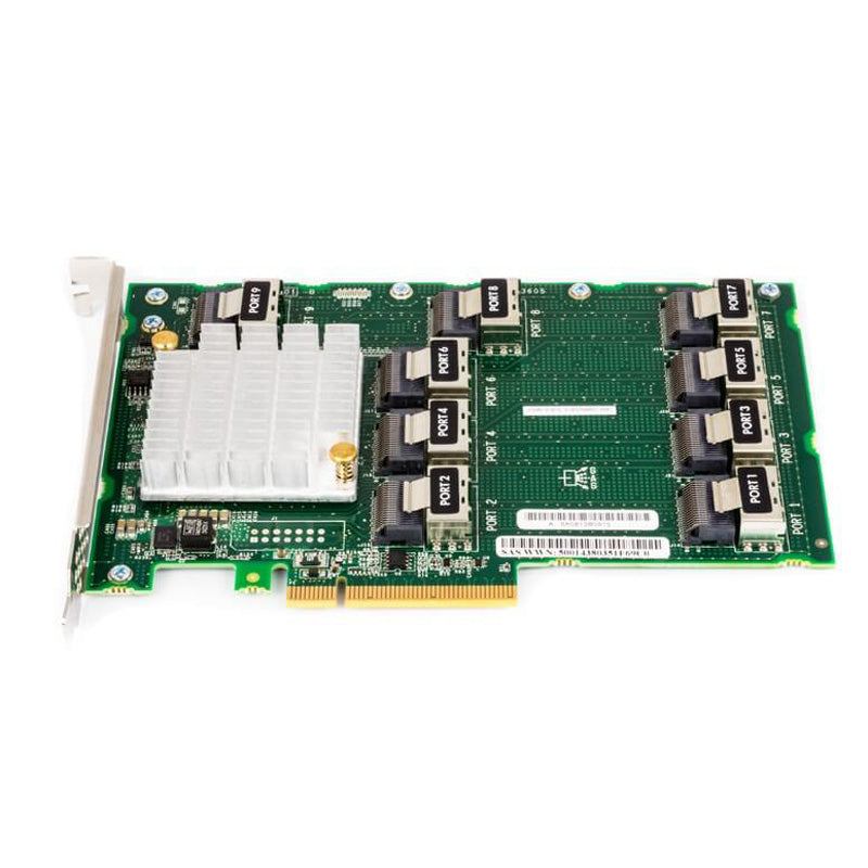 870549-B21 DL380 GEN10 12GB SAS EXPANDER CARD with Cables- 876907-001 placa