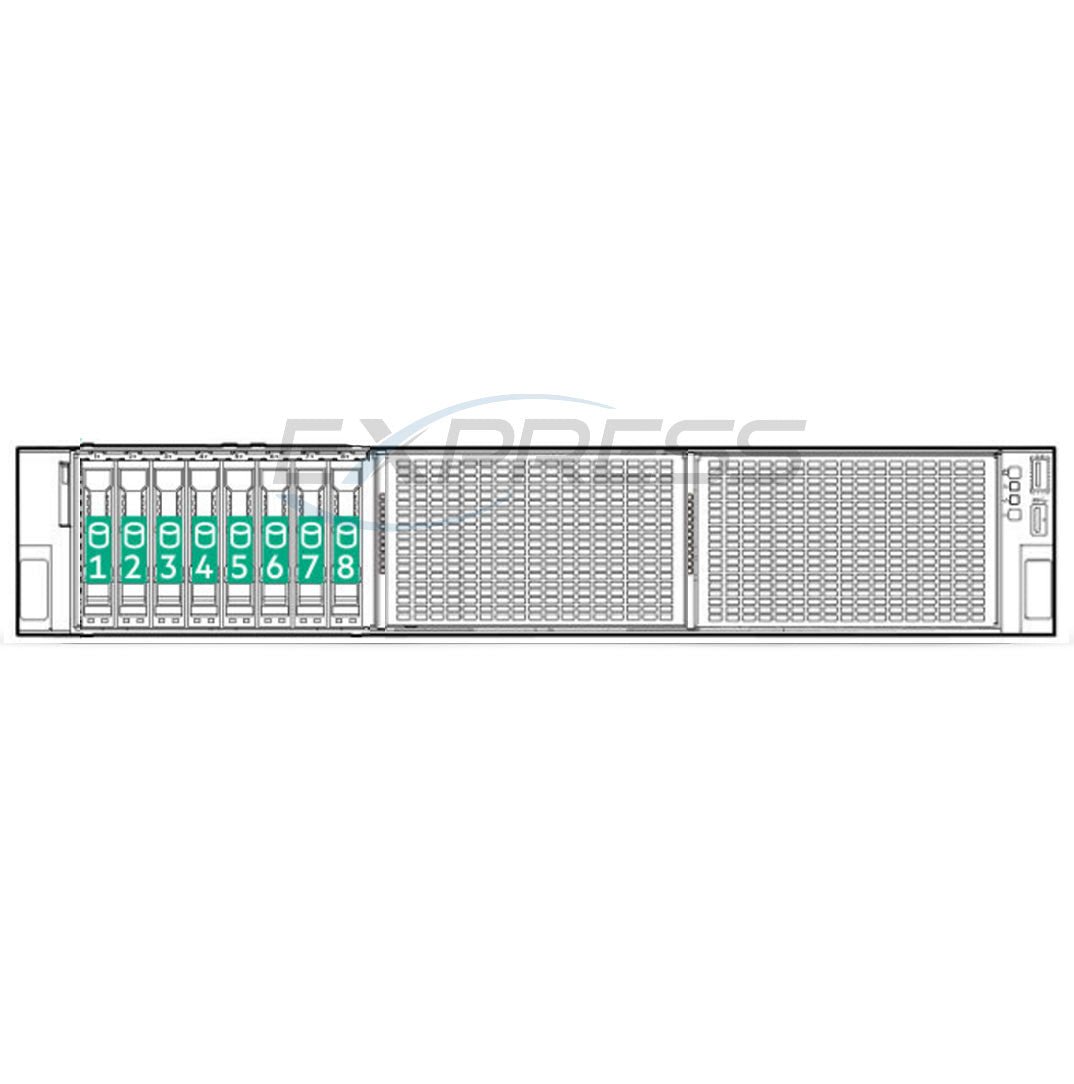 P54205-B21 - 8 SFF Chassis | Refurbished HPE ProLiant DL345 Gen 11