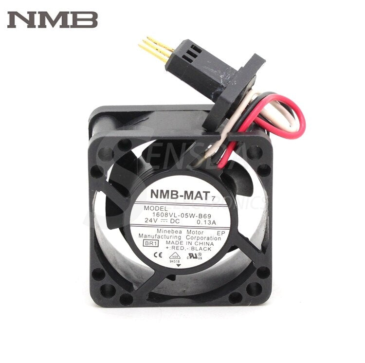 NMB 1608VL-05W-B69 40x40x20mm 24V DC Axial Cooling Fan