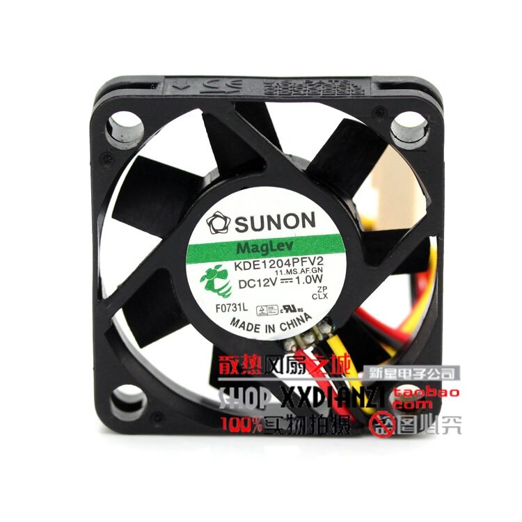 SUNON KDE1204PFV2 40x40x10mm Axial Cooling Fan