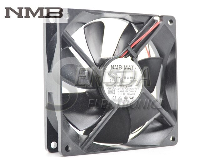 NMB 3610KL-05W-B50 92x92x25mm 24V DC 0.20A Axial Cooling Fan