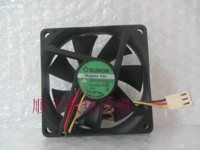 SUNON KDE1207PHV1-A 70x70x15mm 12V DC Axial Cooling Fan