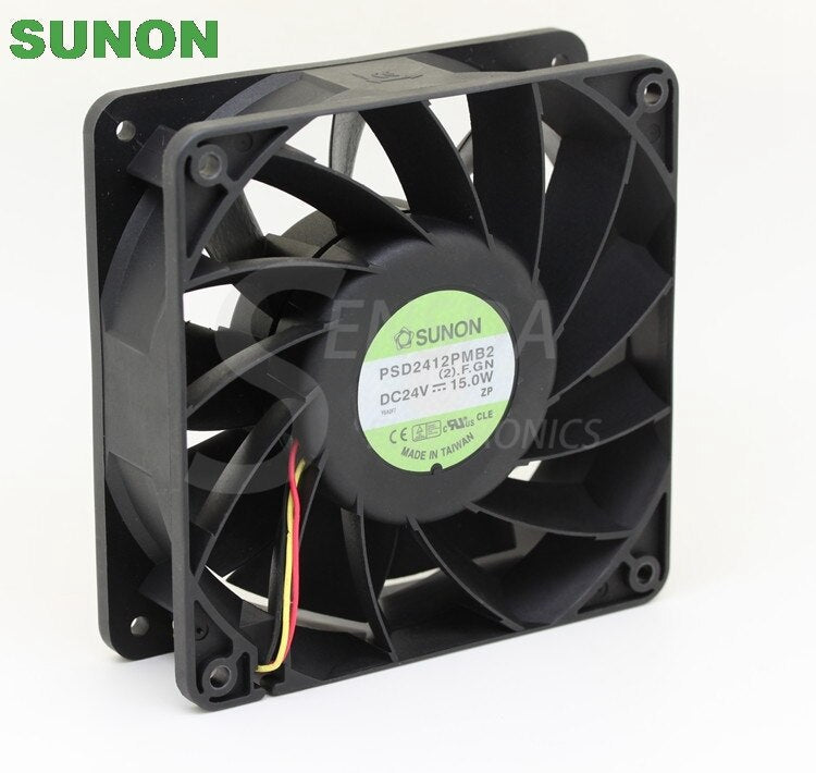 SUNON PSD2412PMB2 120x120x38mm 24V DC Axial Cooling Fan