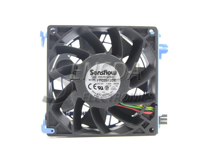 Delta FFC0912DE 92x92x38mm 12V DC 1.5A Axial Cooling Fan