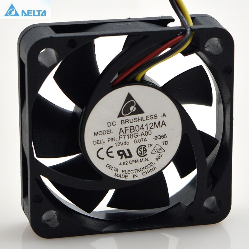 Delta DELTA 40x40x10mm 12V DC 0.10A Axial Cooling Fan