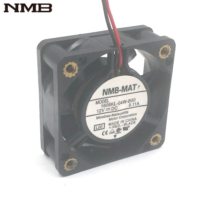 NMB 1606KL-04W-B50 40x40x15mm 12V DC 0.11A Axial Cooling Fan