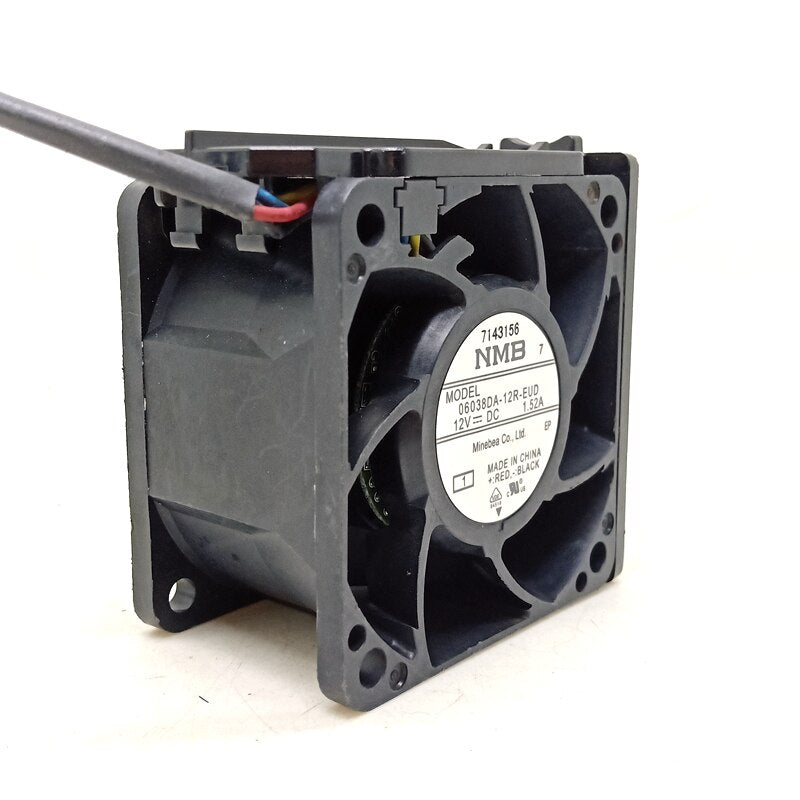 NMB 06038DA-12R-EUD 12V DC 1.52A Axial Cooling Fan