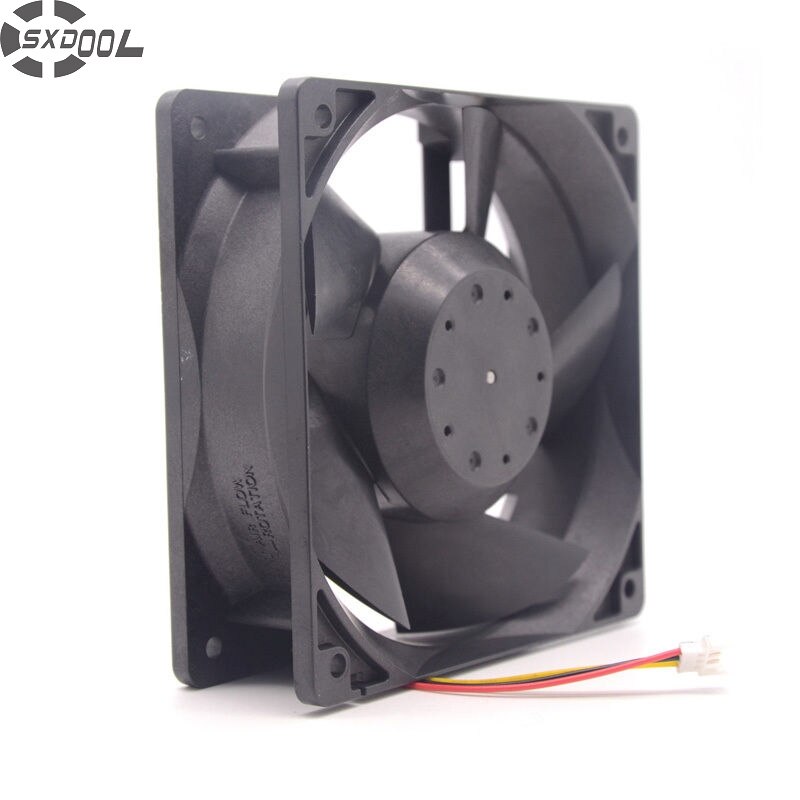 Melco Technorex MMF-12D24DS-MM6 0.38A 120x120x38mm 24V DC 75A Axial Cooling Fan
