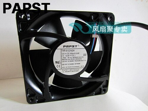 PAPST PAPST 41x41x12mm 12V DC Axial Cooling Fan