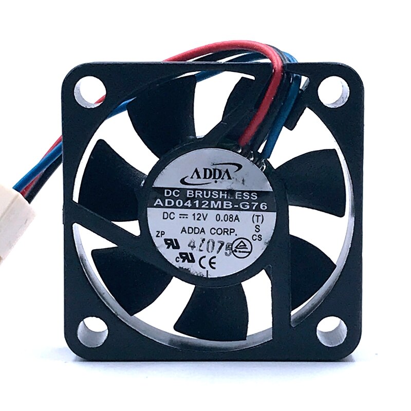 ADDA AD0412MB-G76 12V DC 0.08A Axial Cooling Fan