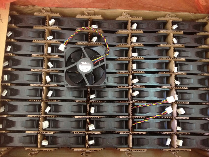 Nidec L80T12NS1A7-57 12V DC 80x80x25mm Brushless Cooling Fan
