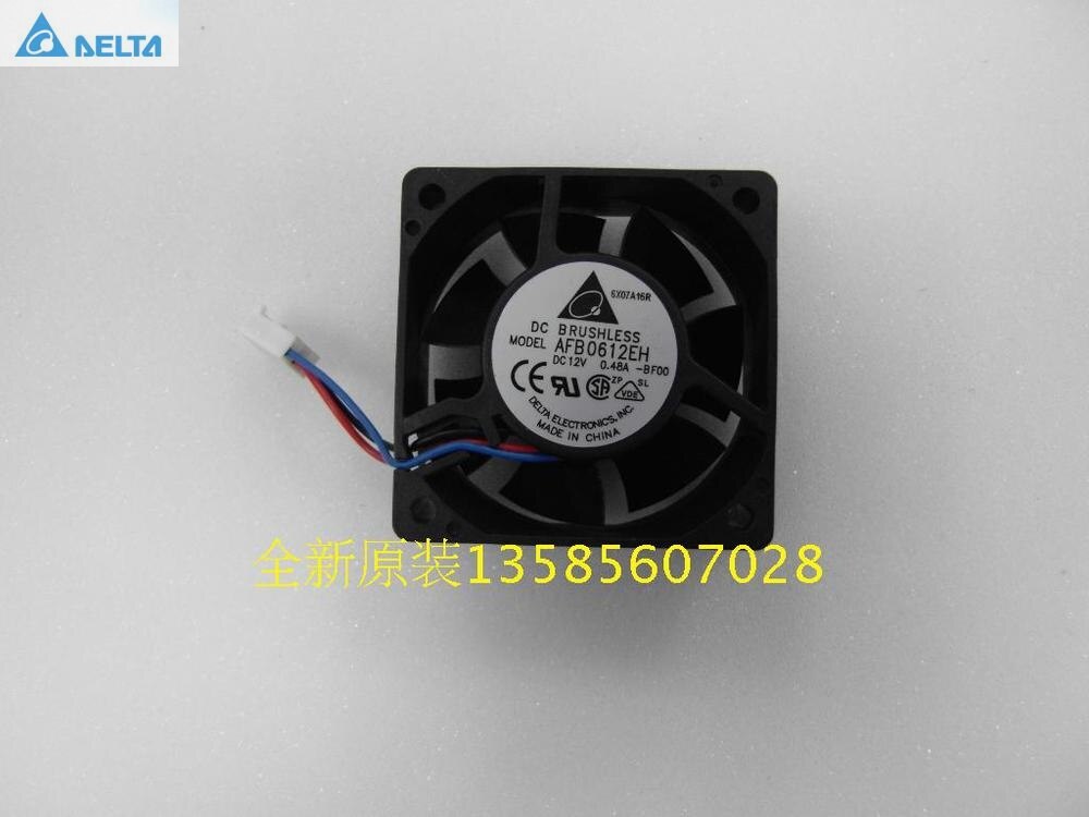 Delta AFB0612EH 60x60x25mm 12V DC 0.48A Axial Cooling Fan