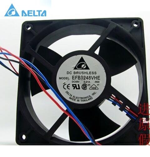 Delta EFB1248VHE-ROO 120x120x38mm 48V DC 0.21A Axial Cooling Fan
