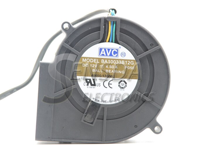 AVC BA10033B12G 97x94x33mm 12V DC 4.5A Axial Cooling Fan