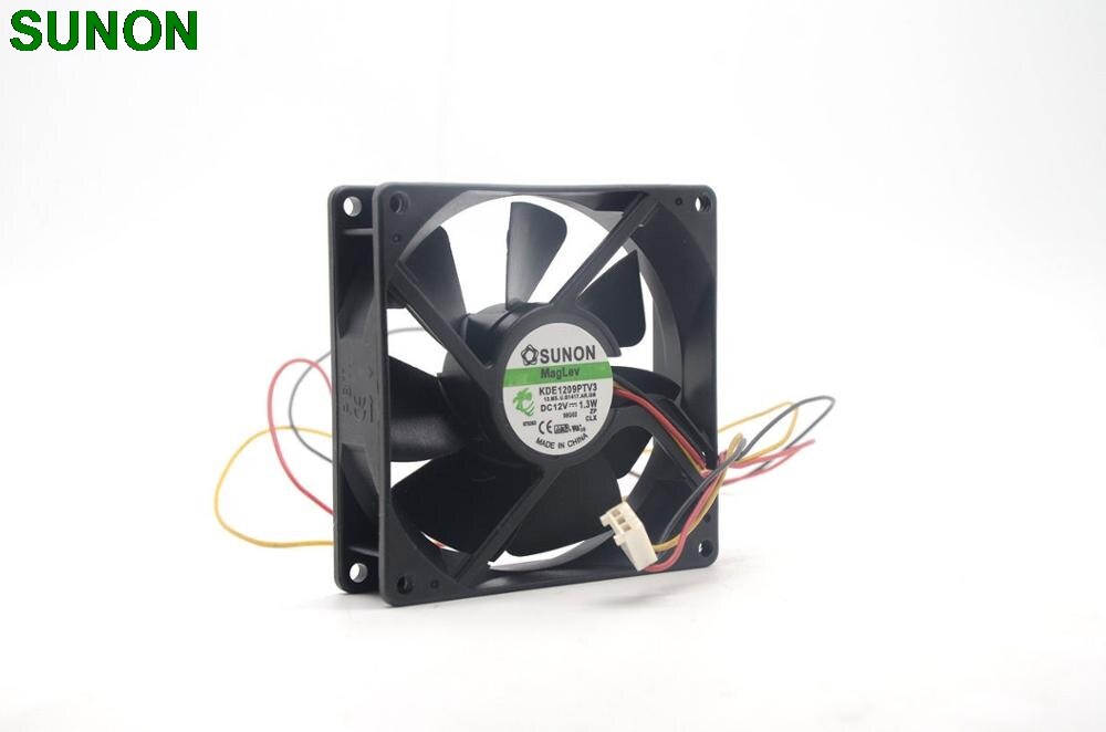 SUNON KDE1209PTV3 92x92x25mm 12V DC Axial Cooling Fan