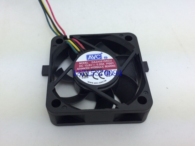 AVC DAZA0515RCU 50x50x15mm 0.20A Axial Cooling Fan