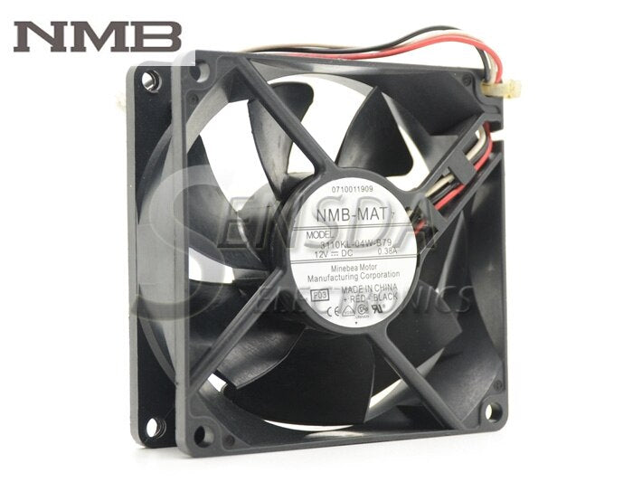 NMB 3110KL-04W-B79 31x31x10mm 12V DC 0.38A Axial Cooling Fan