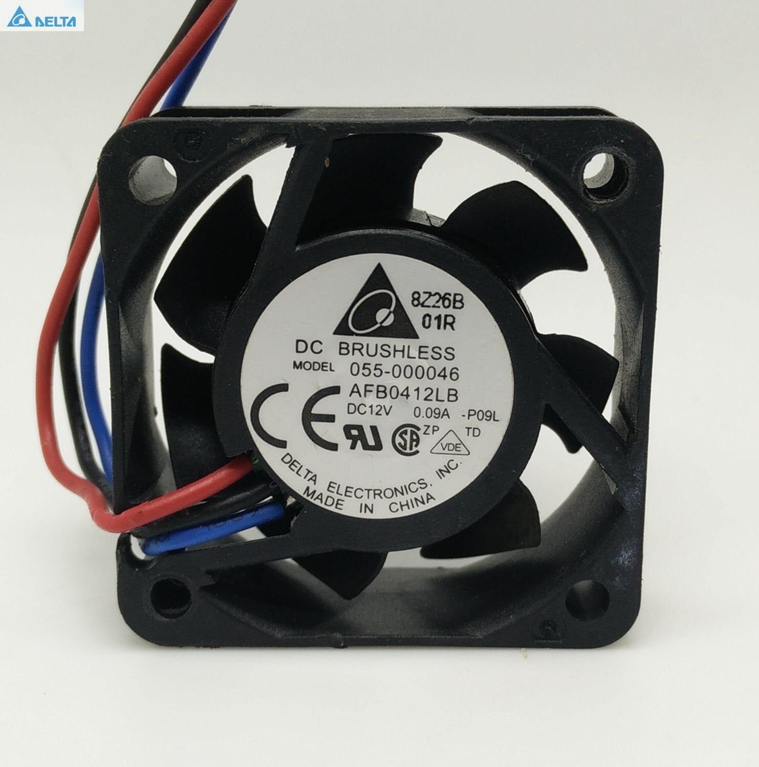 Delta AFB0412LB 40x40x15mm 12V DC 0.09A Axial Cooling Fan