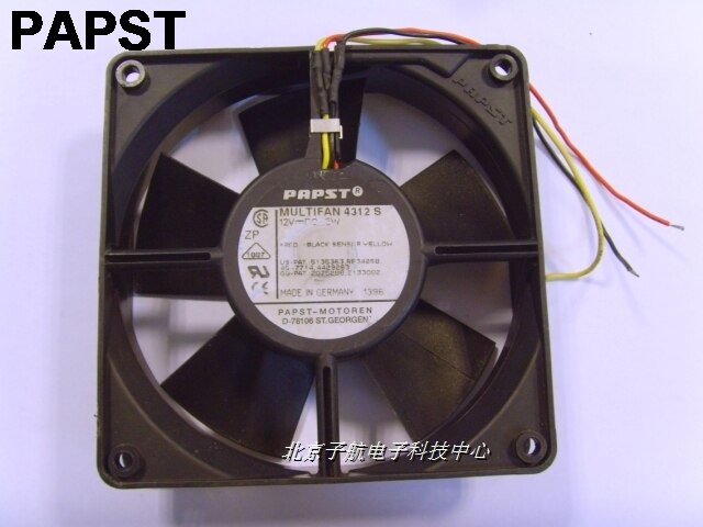 ebm-papst 4312S 43x43x12mm 12V DC Axial Cooling Fan
